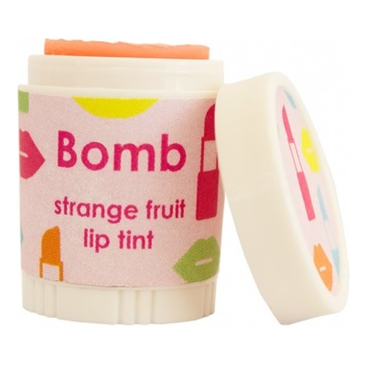 Bomb Cosmetics Strange Fruit Tinted Lip Balm Balsam do ust 4,5 g