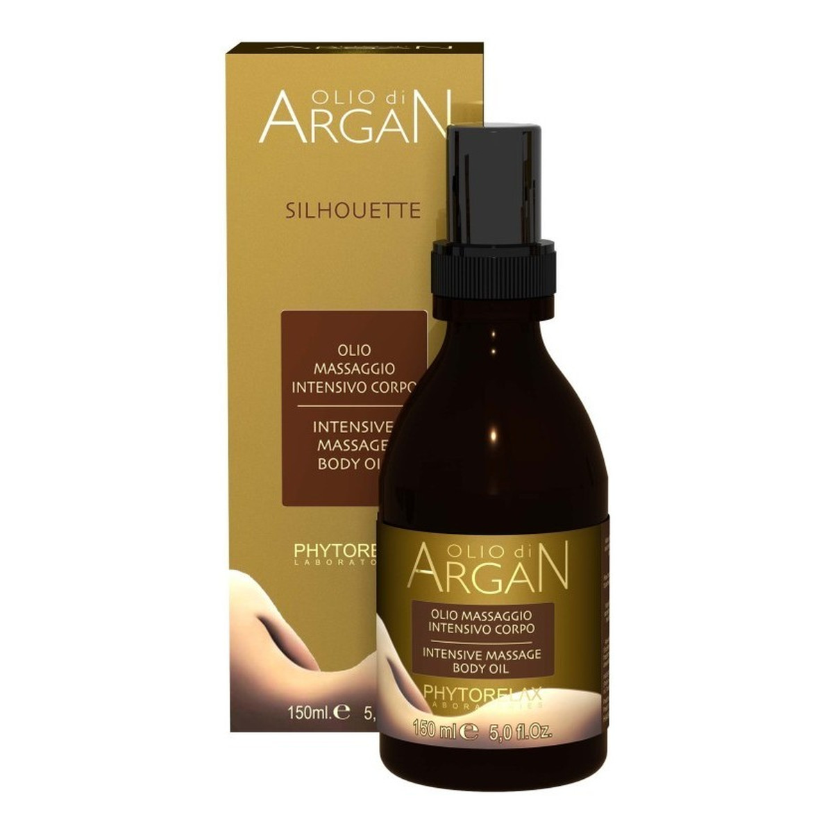Phytorelax Olio Di Argan Intensive Massage Body Oil Olejek do masażu ciała 150ml