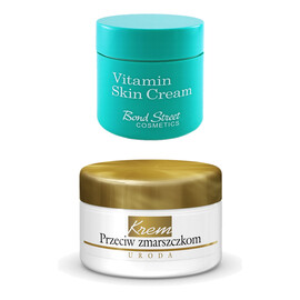Kremy na noc Witaminowy 75ml + Uroda przeciw zmarszczkom 37ml