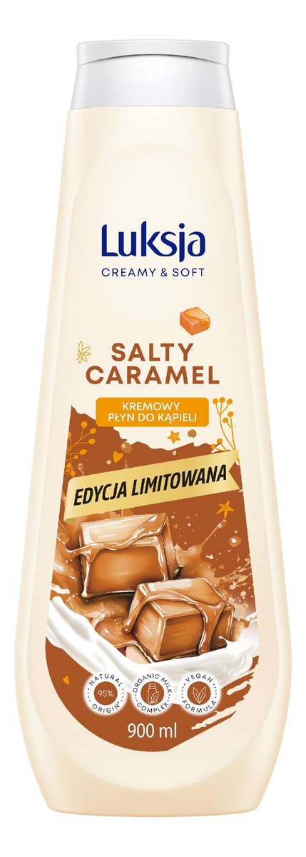 Kremowy płyn do kąpieli-salty caramel