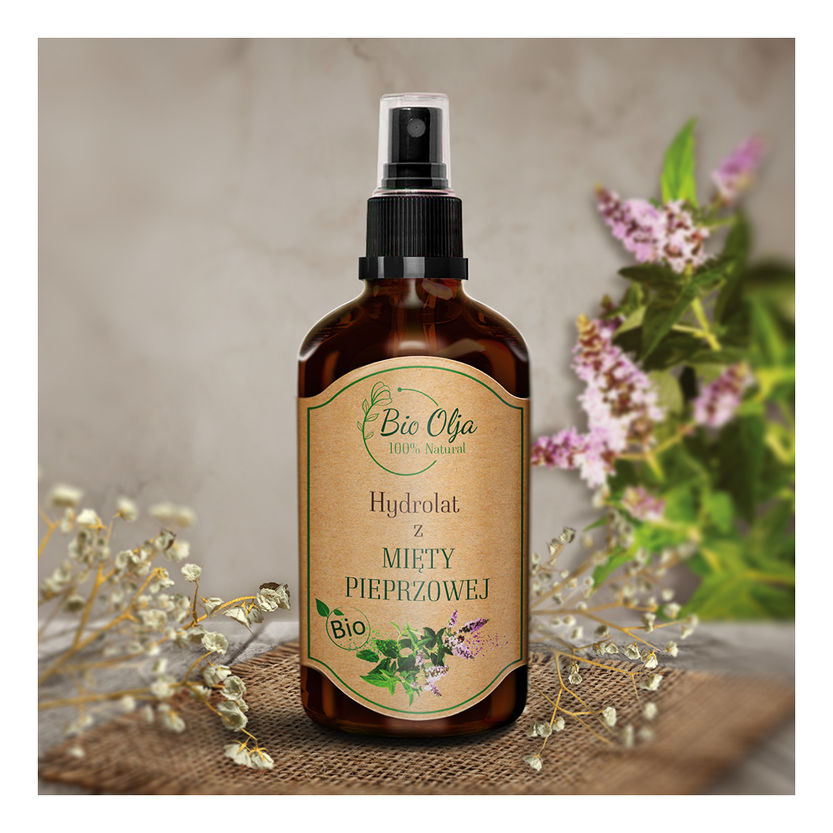 Bio Olja BIO Hydrolat Z Mięty Pieprzowej 100ml