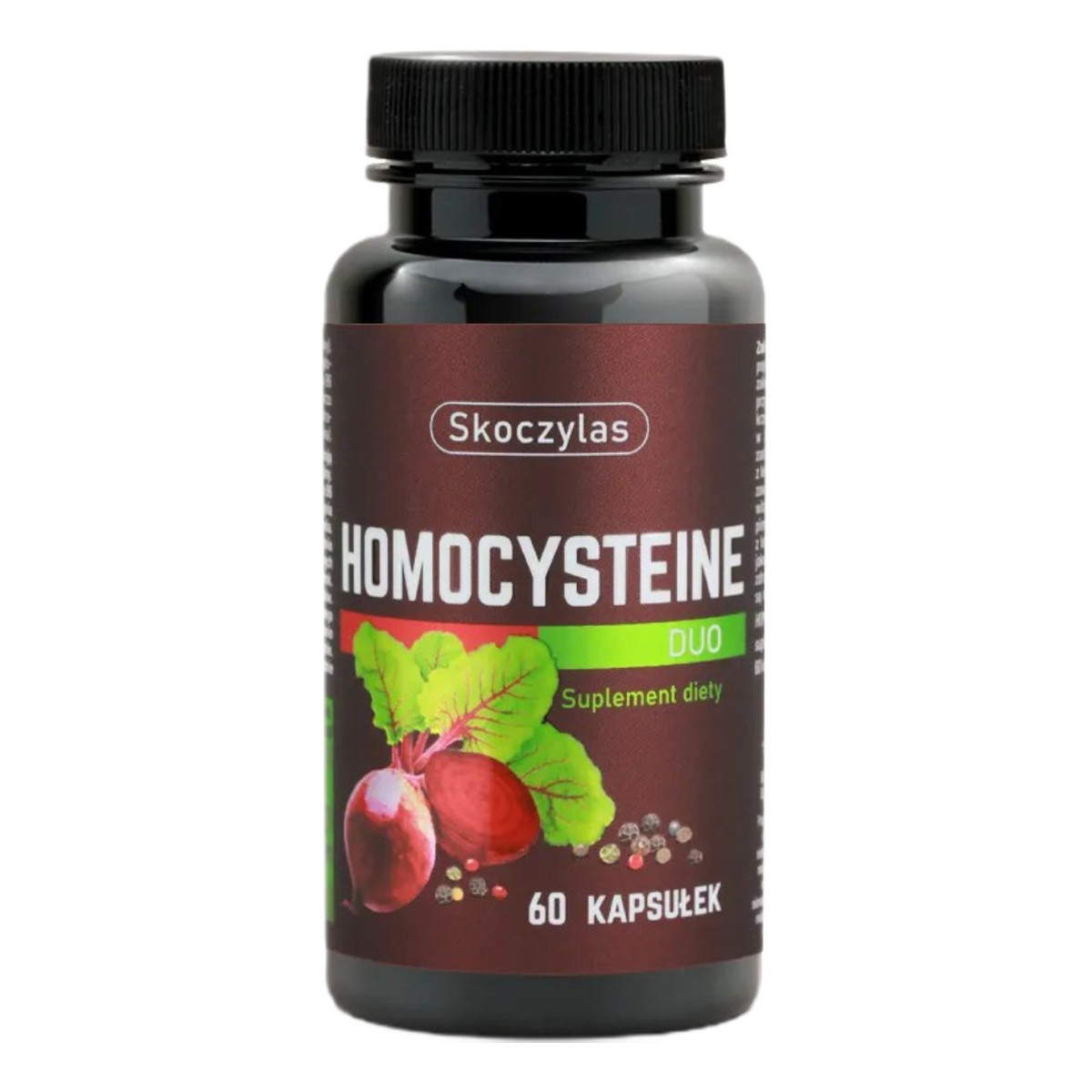 Skoczylas Homocysteine Duo suplement diety 60 Kapsułek