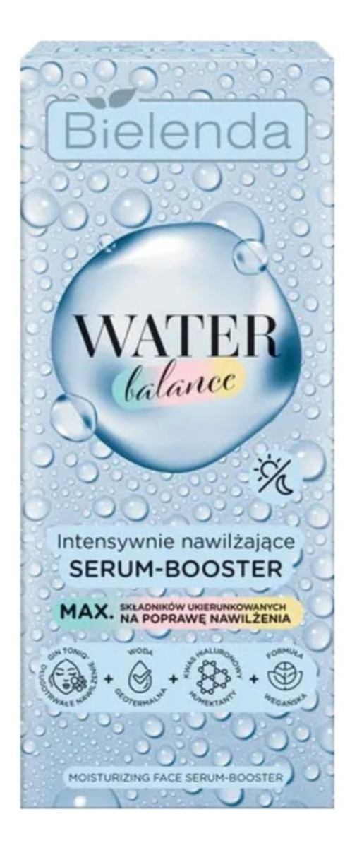 Intensywnie nawilżające serum-booster do twarzy