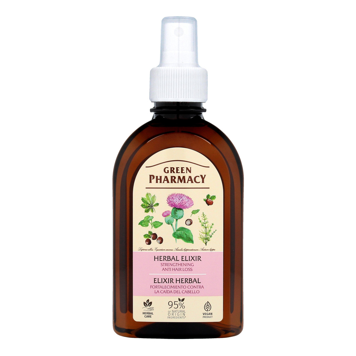 Green Pharmacy Eliksir przeciw wypadaniu włosów 150ml