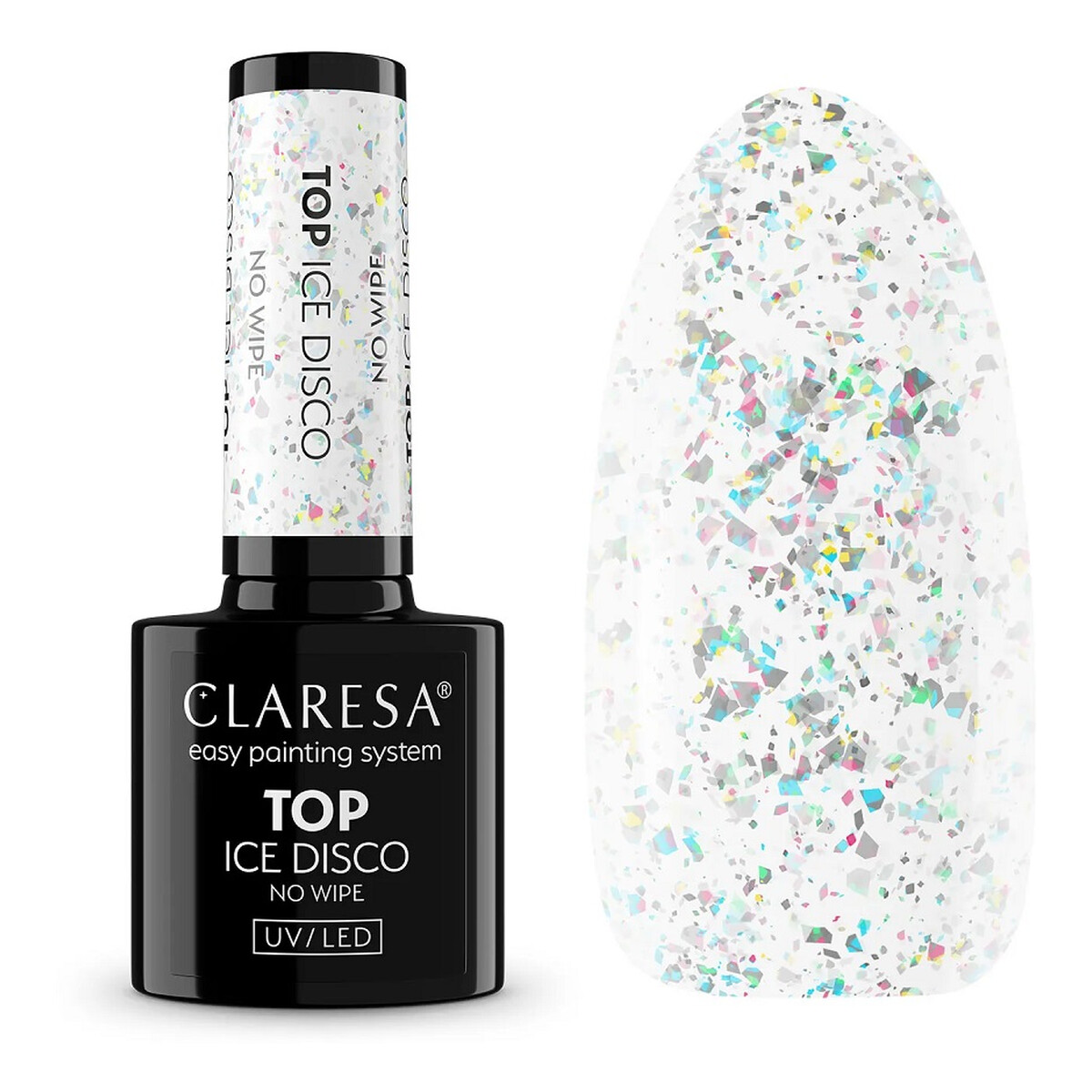 Claresa Top no wipe ice disco top hybrydowy 5g