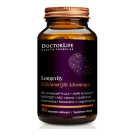 Longevity Ubichinol Q10 Advantage suplement diety 60 kapsułek