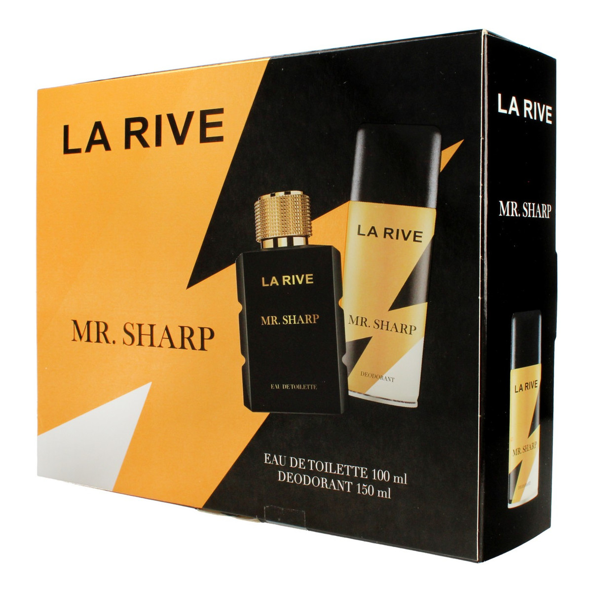 La Rive for Men Mr.Sharp Zestaw prezentowy woda toaletowa + deozodorant spray 150ml