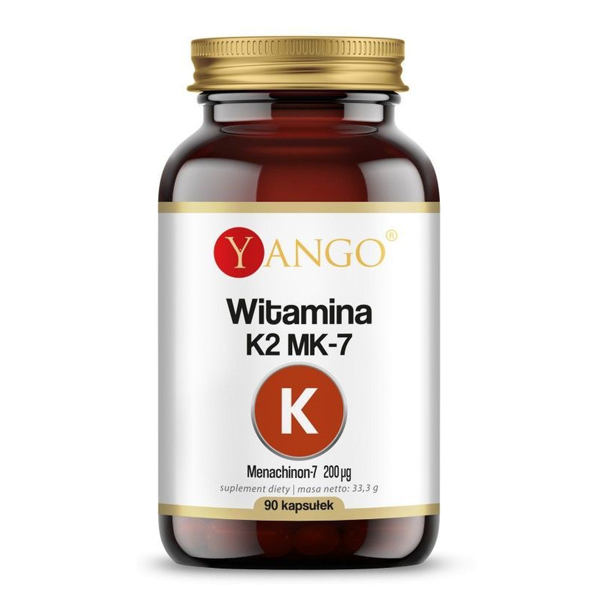 Yango Witamina K2 MK-7 suplement diety 90 kapsułek
