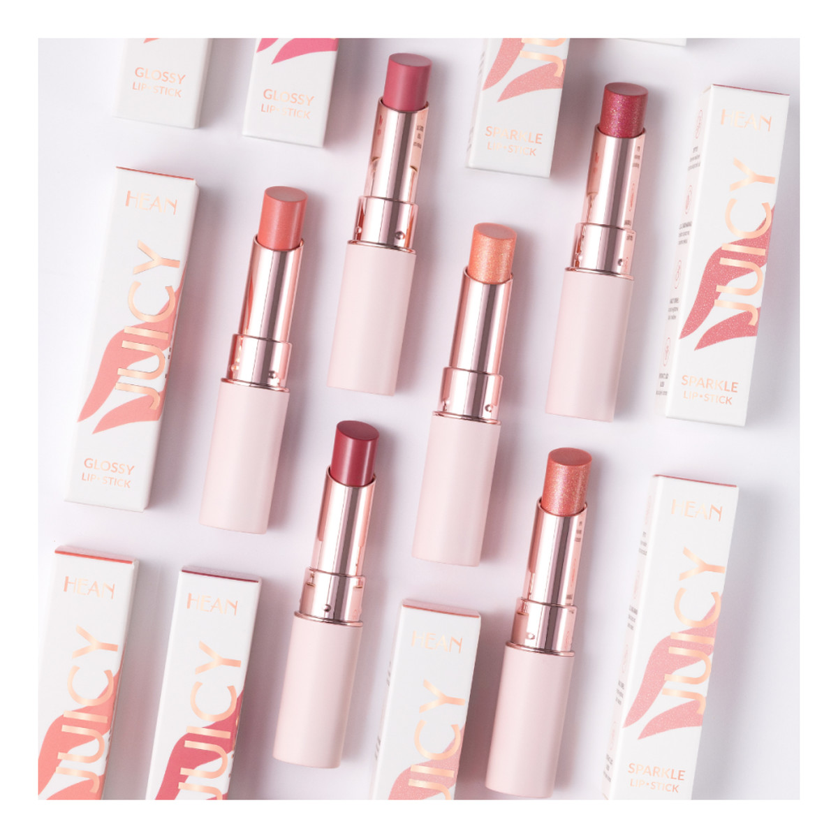 Hean Juicy Lips Sparkle Stick Błyszczyk w sztyfcie 3.2g