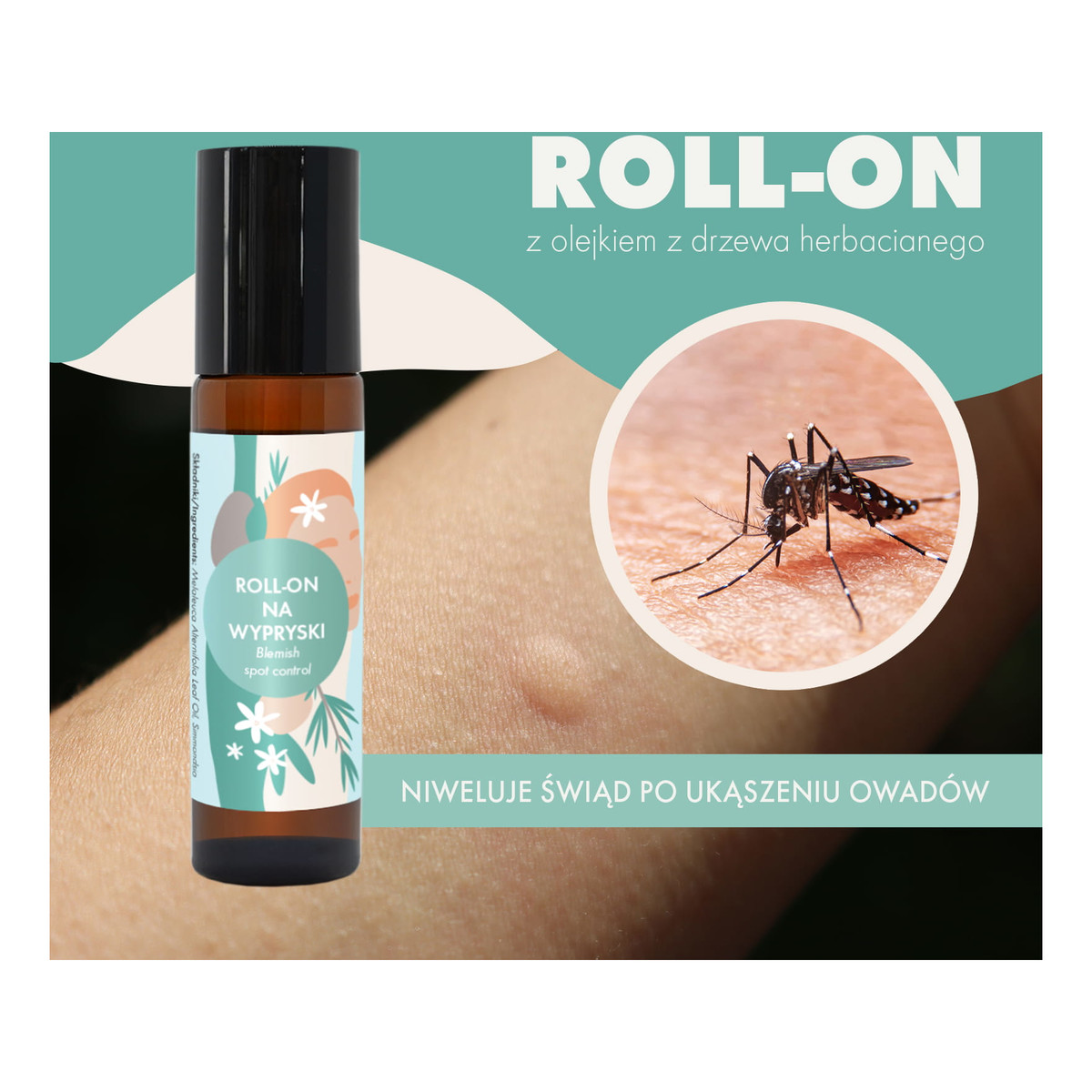 Lullalove Roll-on na wypryski i ukąszenia owadów 10ml