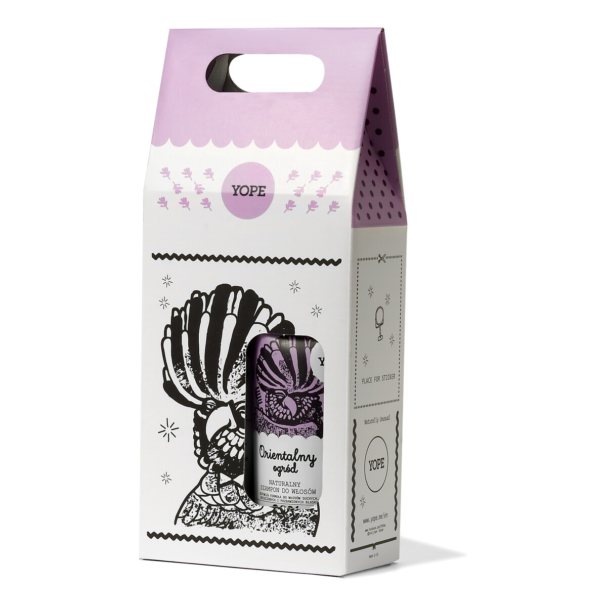 Yope zestaw (naturalny szampon do włosów Orientalny Ogród 300ml + odżywka do włosów Orientalny Ogród 170ml)