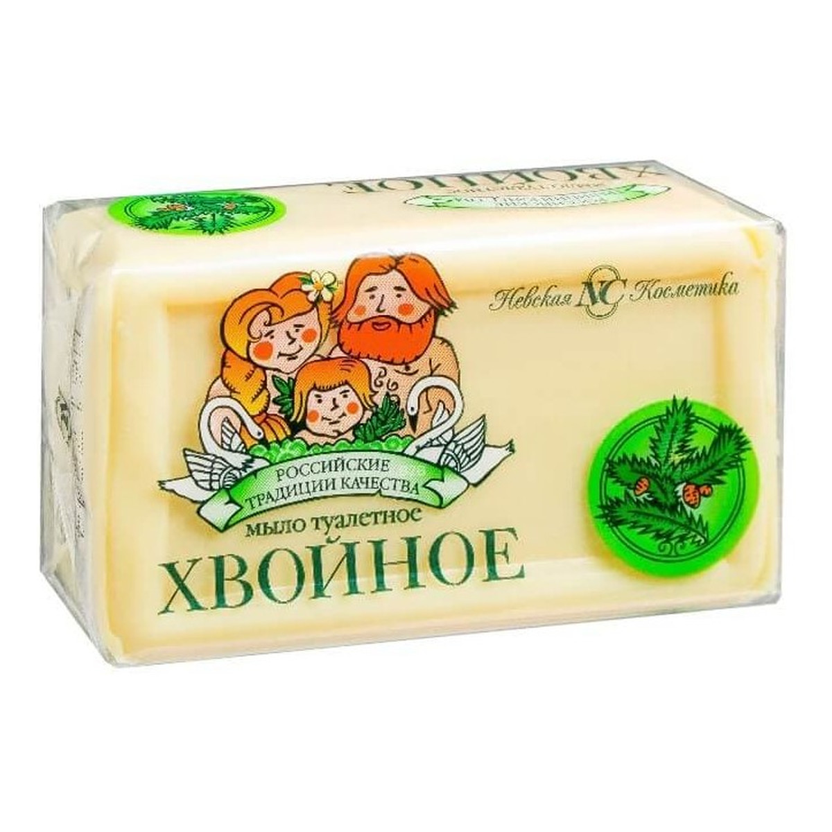 Nevska Kosmetika Naturalne Mydło w kostce - iglaste 140g