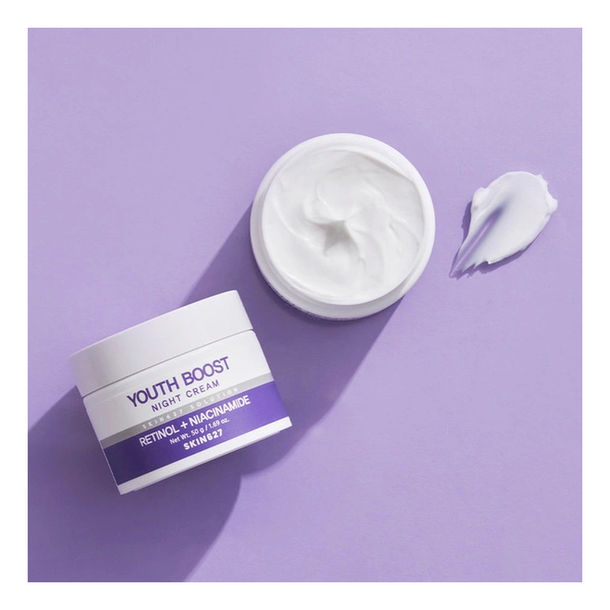 Skin627 Youth Boost Night Cream Zaawansowany krem odmładzający do twarzy na noc 50g