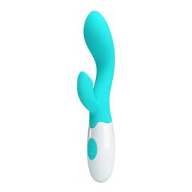 Brighty wibrator z 30 funkcjami wibracji light blue
