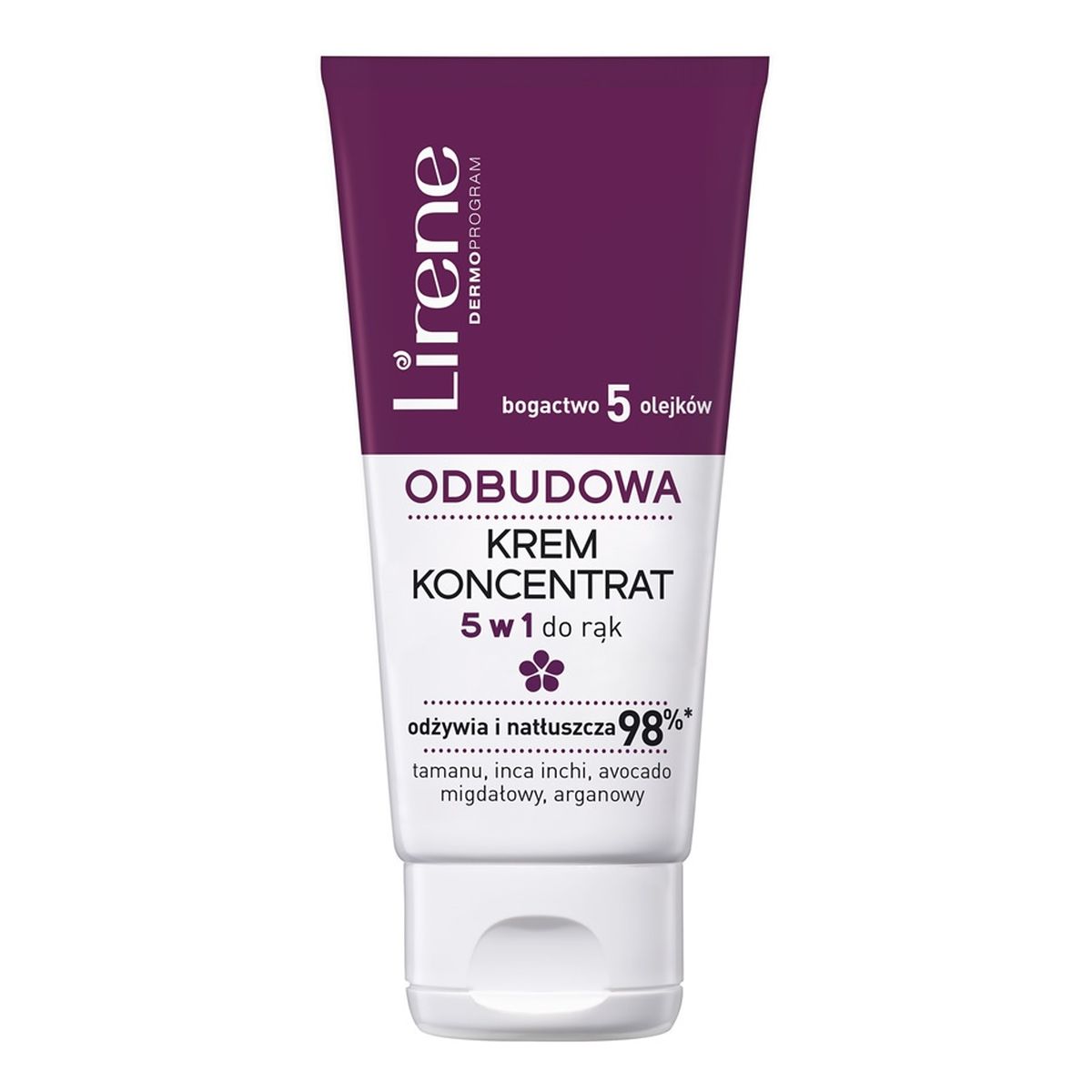 Lirene KREM KONCENTRAT 5 w 1 do rąk odbudowa 50ml