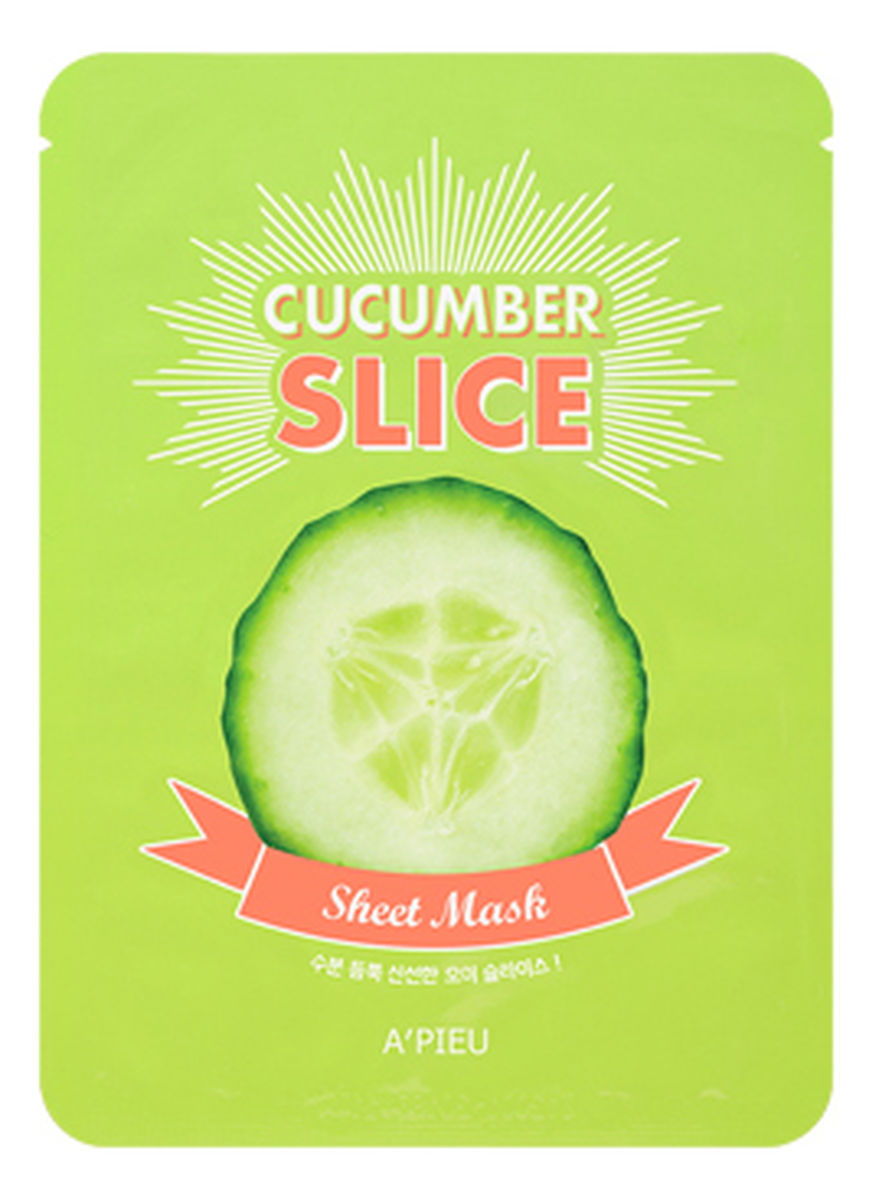 łagodząco-nawilżająca maseczka Cucumber Slice