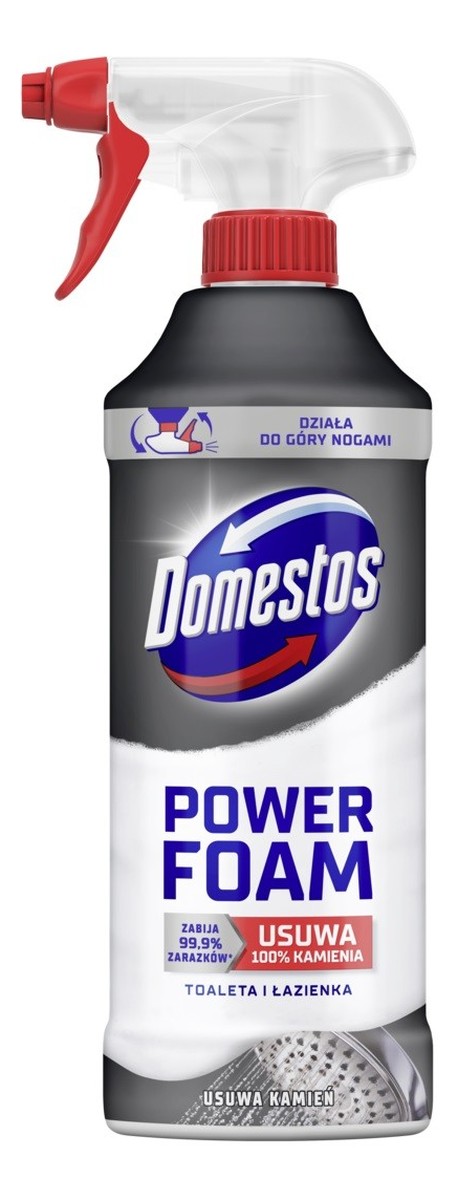 Domestos power foam zero kamienia pianka czyszcząca