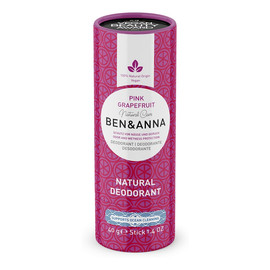 Deodorant naturalny dezodorant na bazie sody sztyft kartonowy Pink Grapefruit