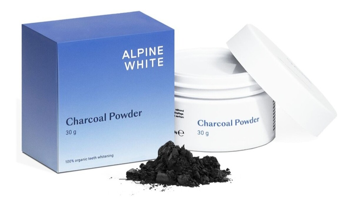 Charcoal powder proszek do mycia zębów z aktywnym węglem