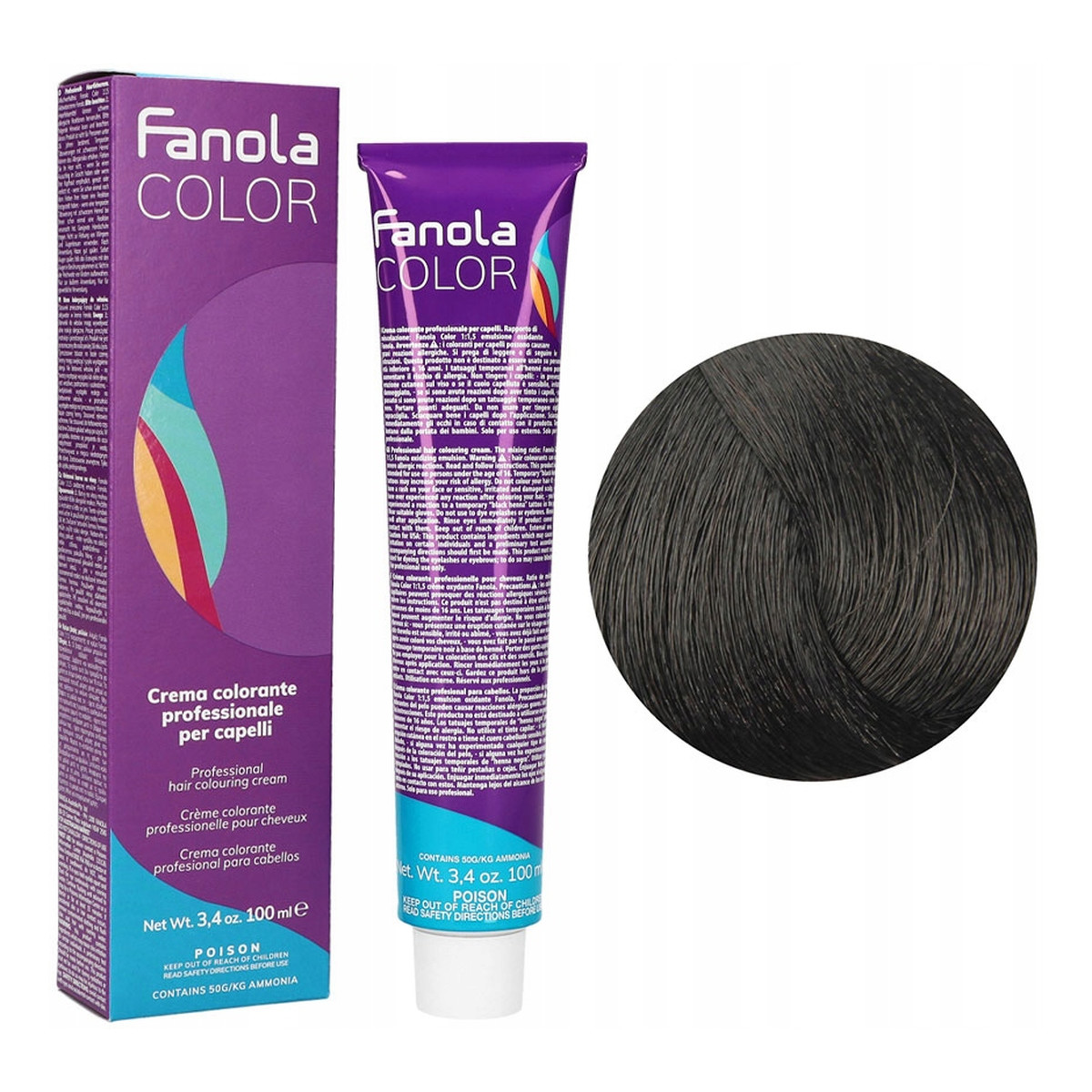 Fanola Color Krem koloryzujący Farba do włosów 100ml