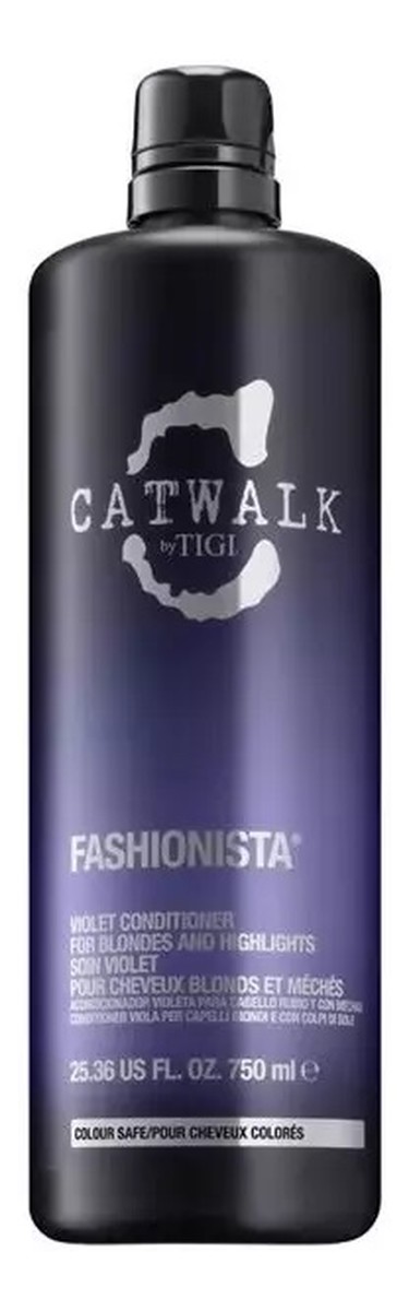 Catwalk fashionista violet conditioner odżywka do włosów blond i z pasemkami