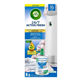 Komplet Odświeżacz automatyczny i wkład Świeże Pranie