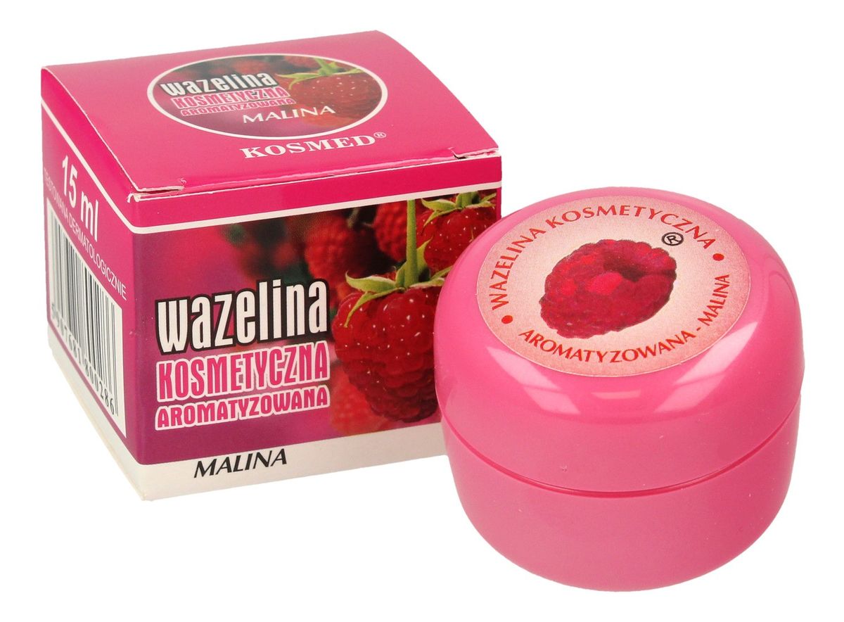 Wazelina kosmetyczna aromatyzowana - Malina