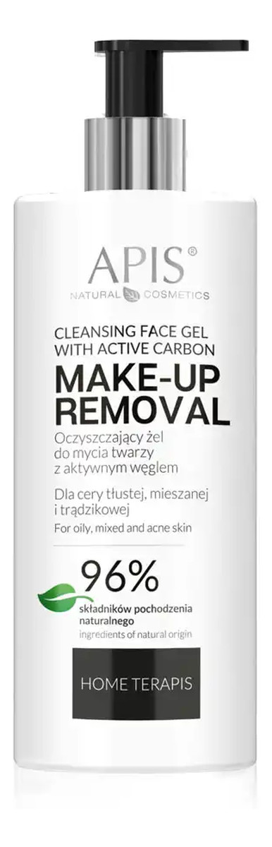 Żel do mycia twarzy z aktywnym węglem