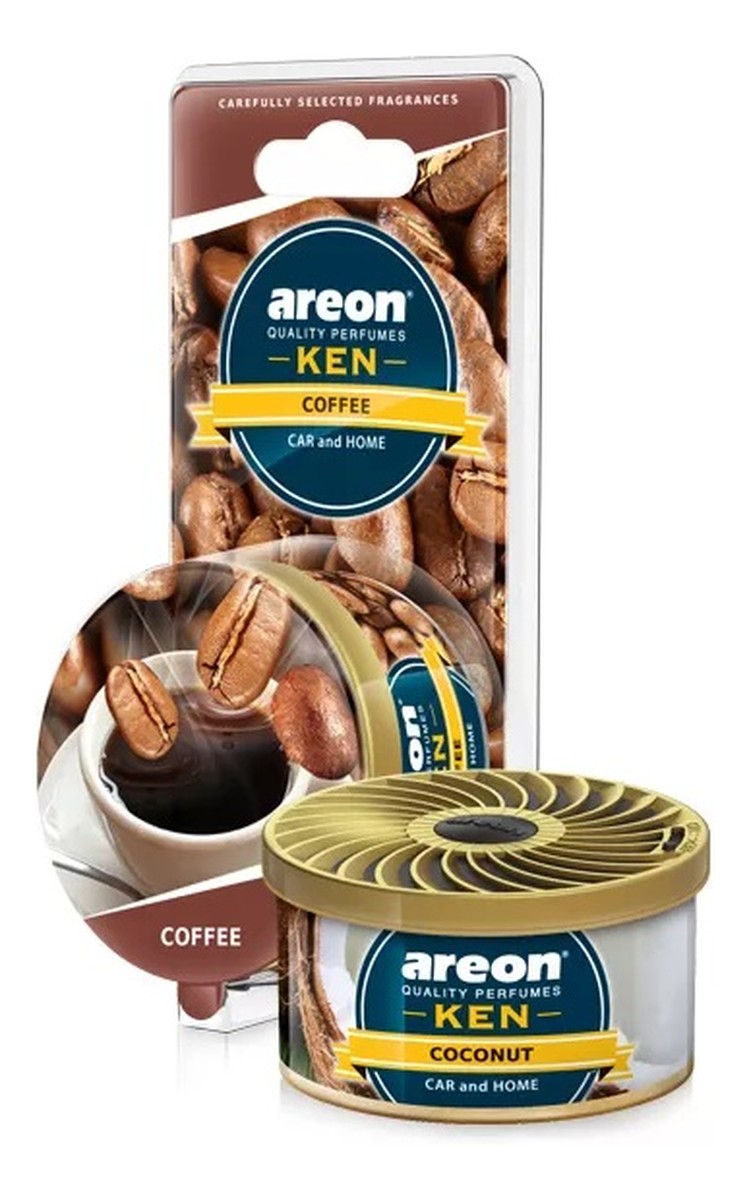 Ken odświeżacz do samochodu coffee