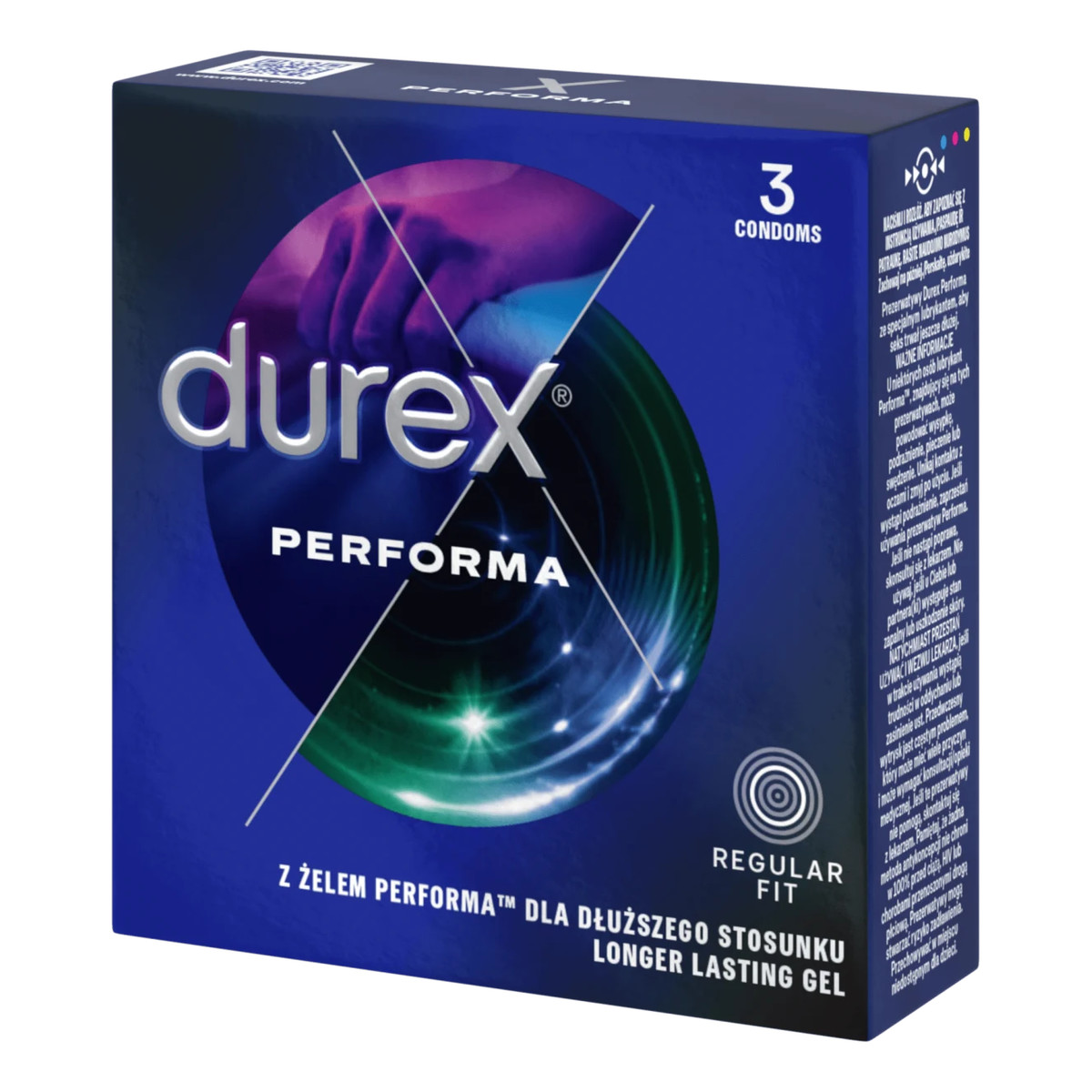 Durex Performa Prezerwatywy 3szt.