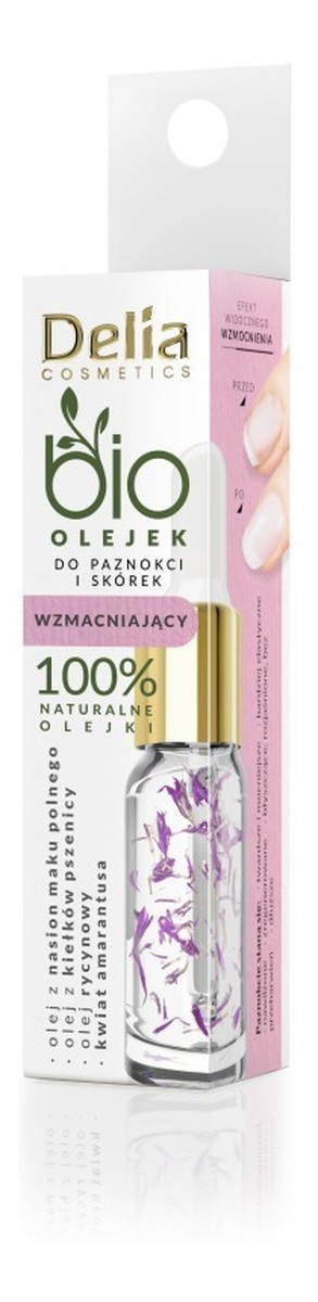 wzmacniający olejek do paznokci i skórek