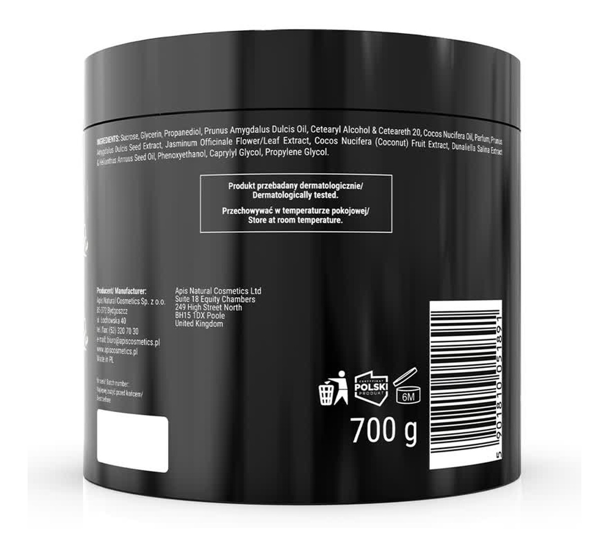 Wygładzający Peeling Do Ciała, Dłoni I Stóp