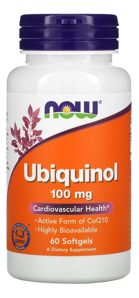 Ubiquinol 100mg suplement diety 60 miękkich kapsułek