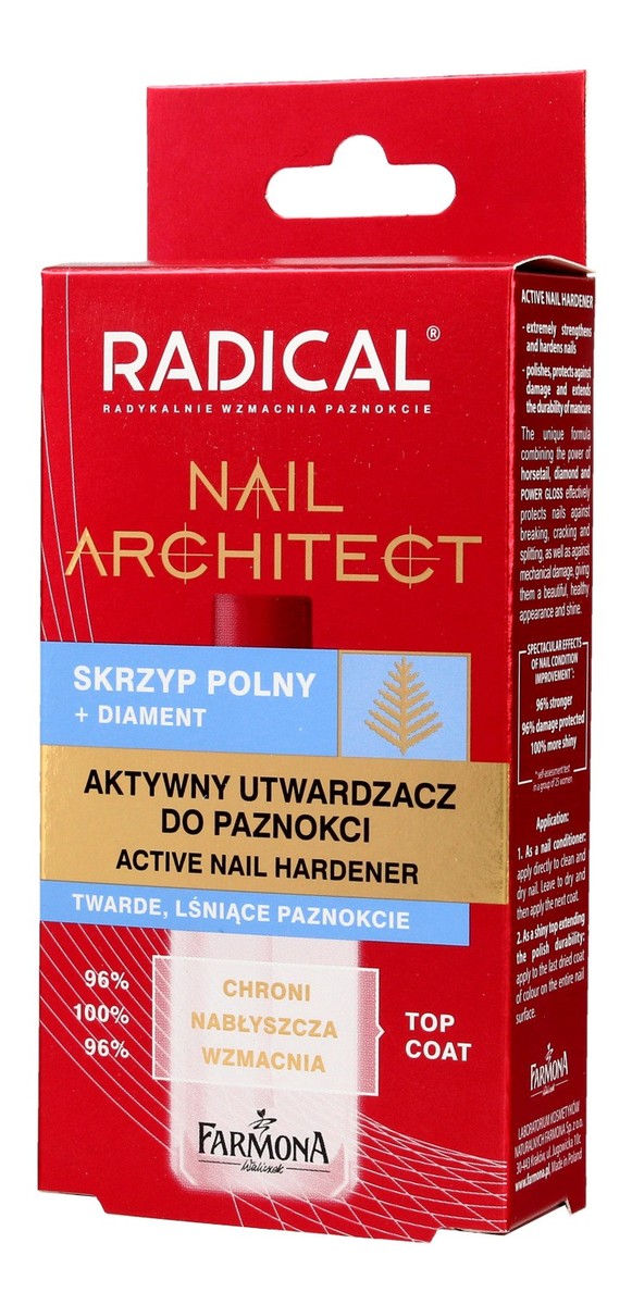 Nail Architect Aktywny Utwardzacz do paznokci