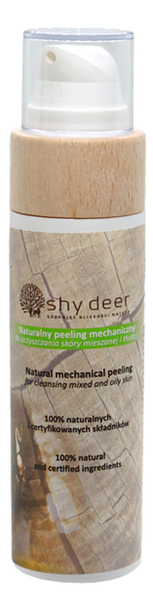 Naturalny peeling mechaniczny