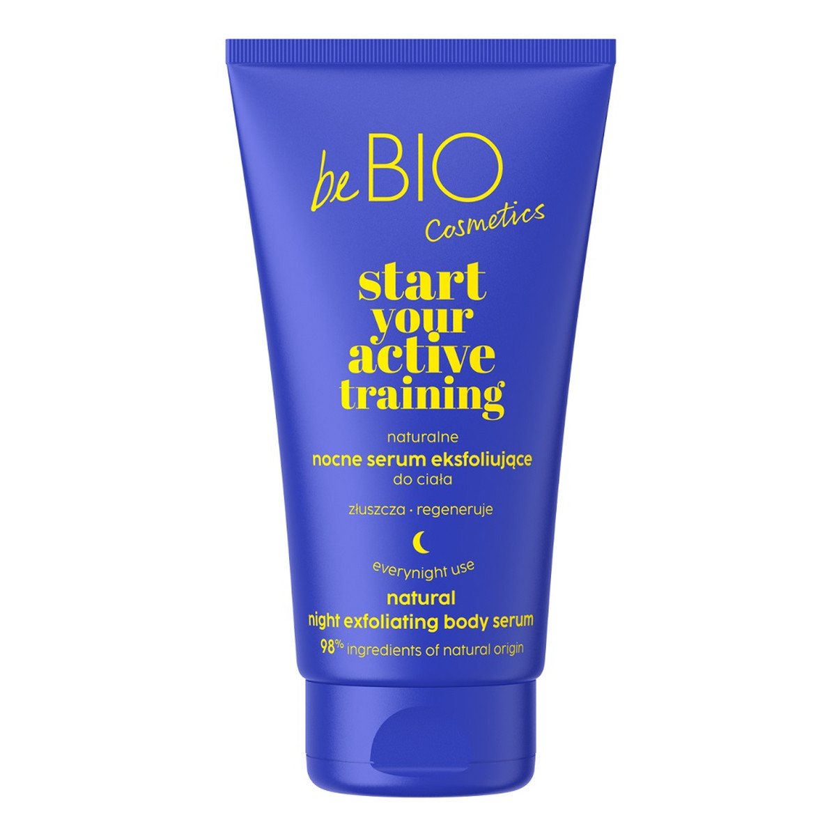 Be Bio Ewa Chodakowska Start your active training naturalne nocne serum eksfoliujące do ciała 150ml