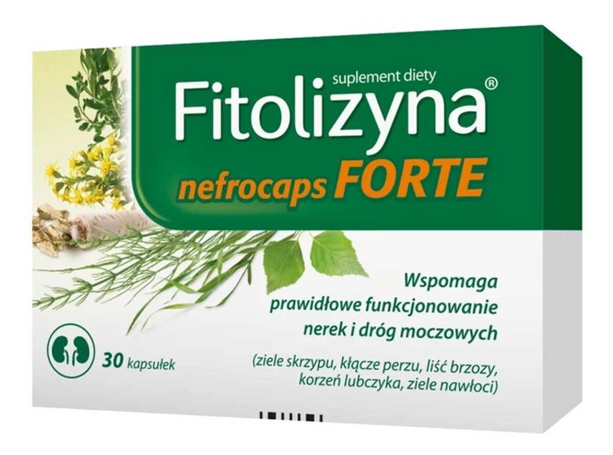 Nefrocaps forte suplement diety 30 kapsułek