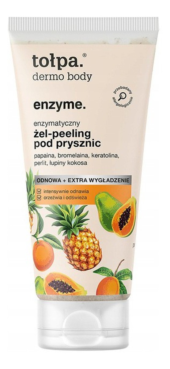 Enzymatyczny żel-peeling pod prysznic