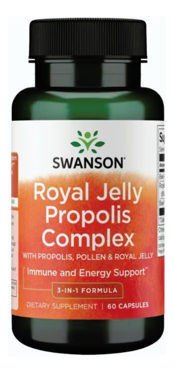 Royal jelly propolis complex suplement diety wspierający odporność 60 kapsułek