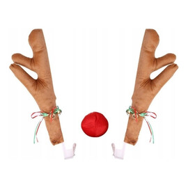 Dekoracja bożonarodzeniowa na samochód