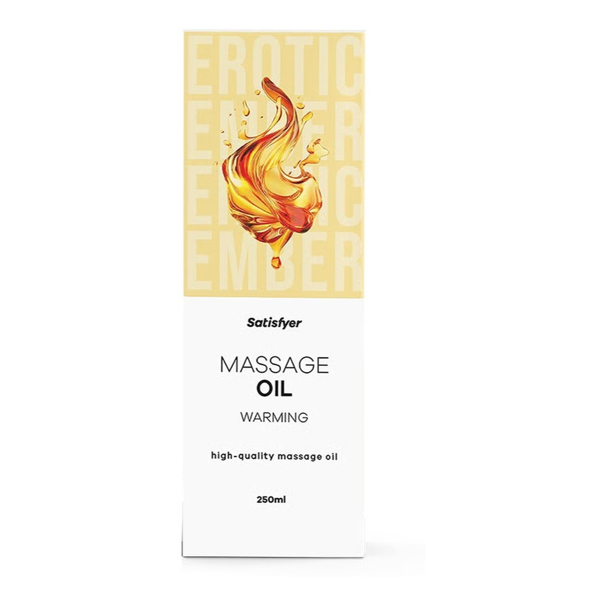 Satisfyer High-Quality Massage Oil Olejek do masażu warming 250ml