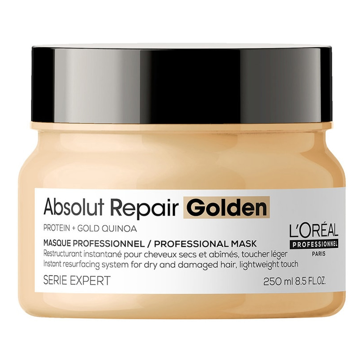 L'Oreal Paris Serie expert absolut repair golden mask złota maska regenerująca do włosów zniszczonych 250ml