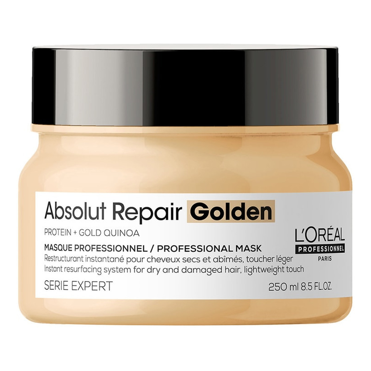 Loreal Serie expert absolut repair golden mask złota maska regenerująca do włosów zniszczonych 250ml