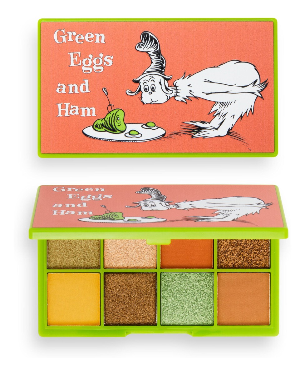 x Dr.Seuss Paleta cieni do powiek (8) Green Eggs and Ham