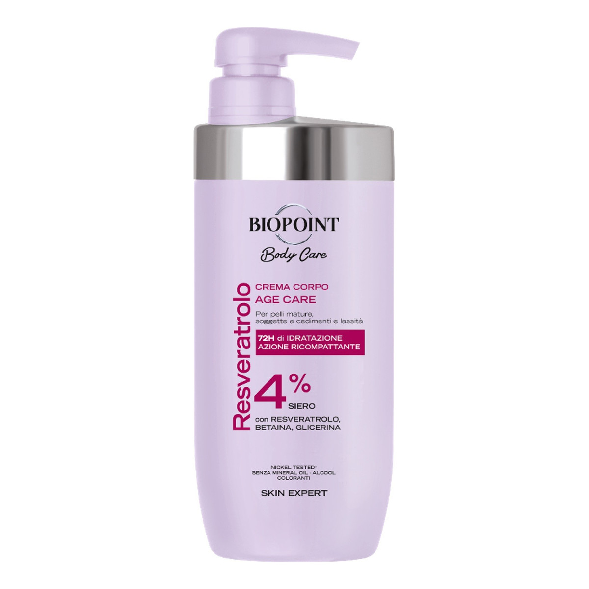 BioPoint Body Care Krem do ciała przeciwstarzeniowy Resveratrol 500ml