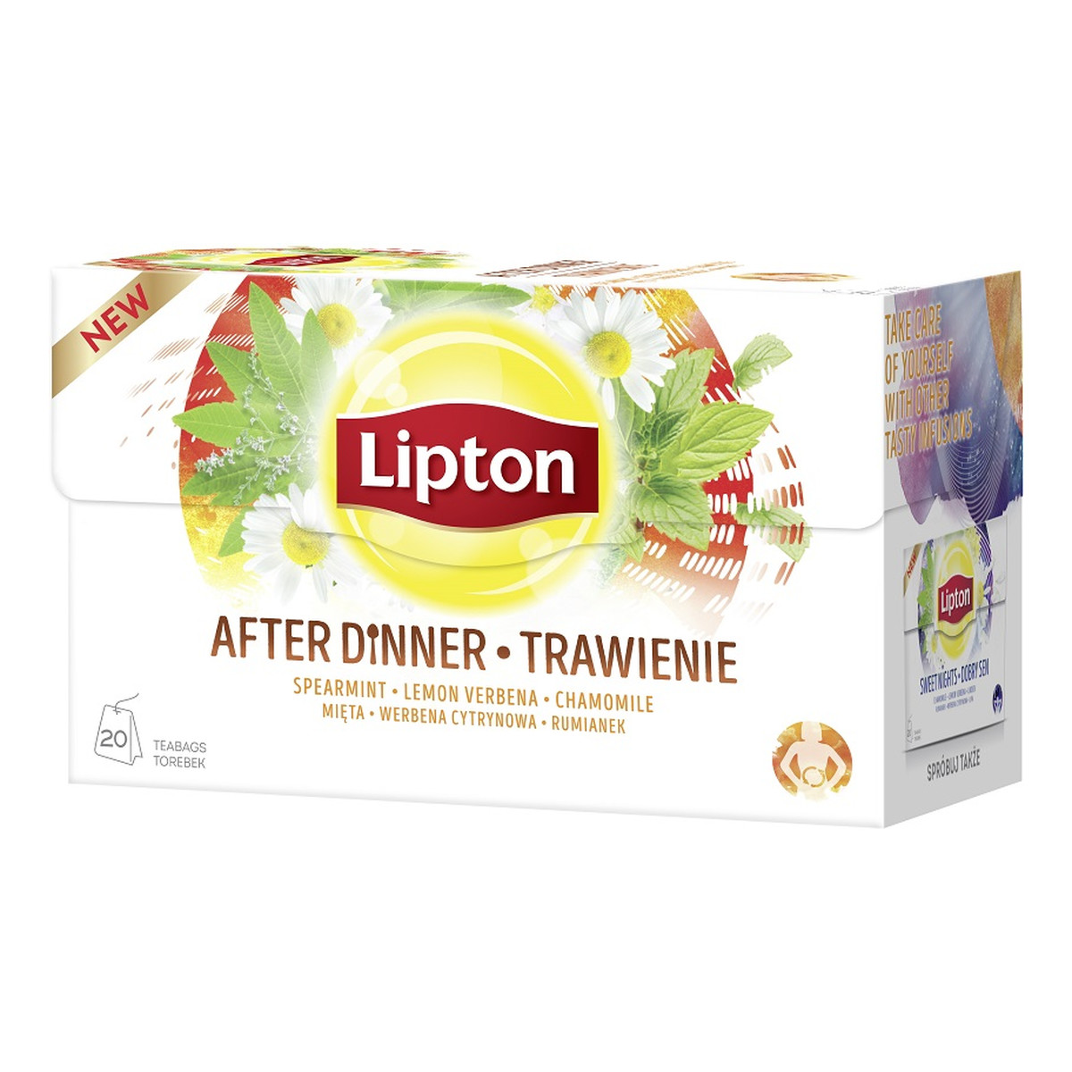 Lipton Trawienie Herbata ziołowa 20 torebek 32g