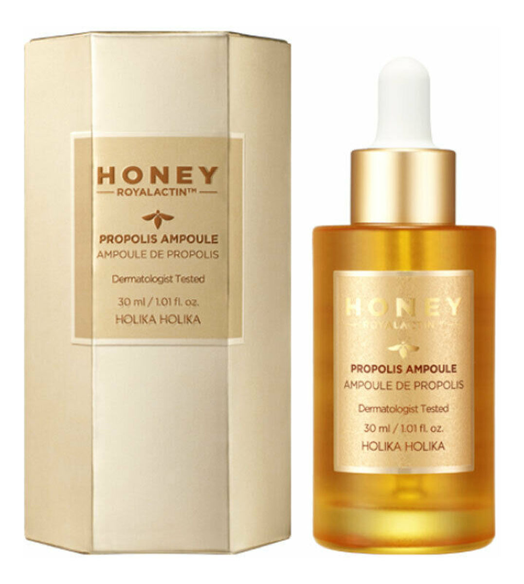 Honey Royalactin Propolis Ampoule Liftingująca ampułka serum do twarzy z propolisem
