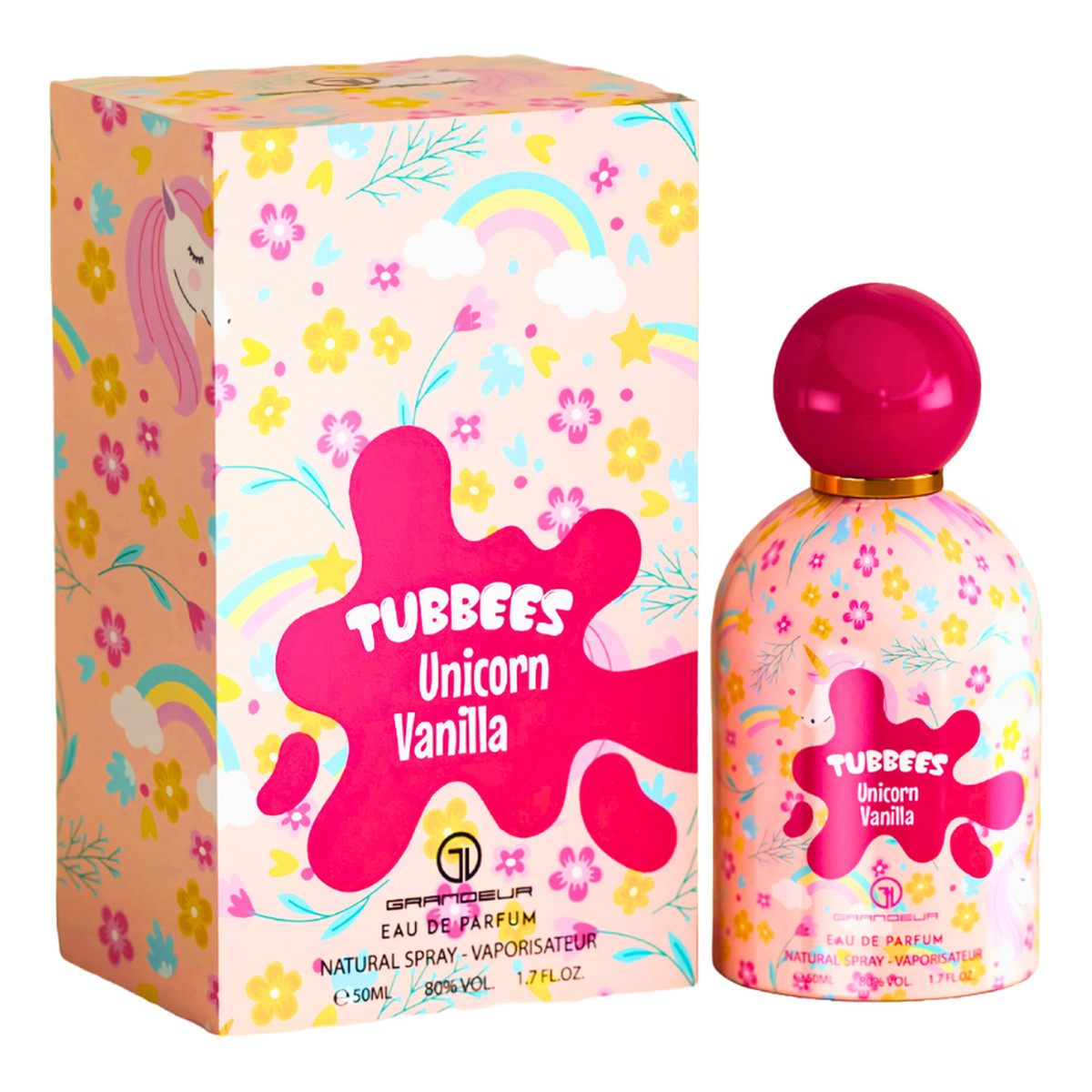 Grandeur Tubbees Unicorn Vanilla woda perfumowana dla kobiet 50ml