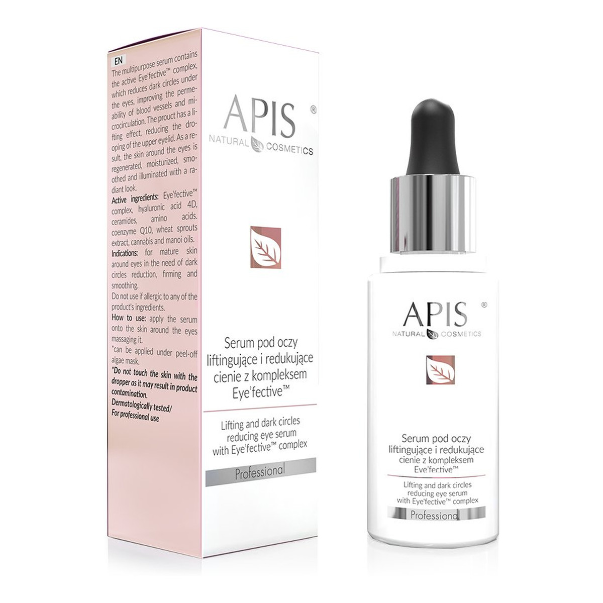 Apis Eye'FectiveTM Complex Serum pod oczy liftingujące i redukujące cienie z kompleksem 30ml