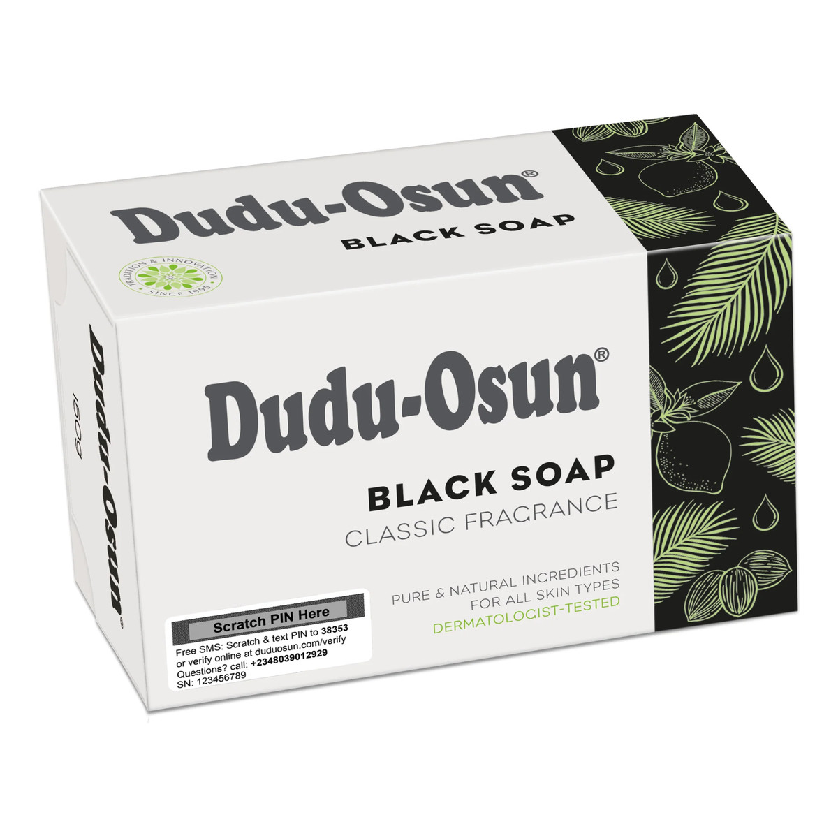 Dudu Osun Classic Fragrance Czarne Mydło Afrykańskie 150g